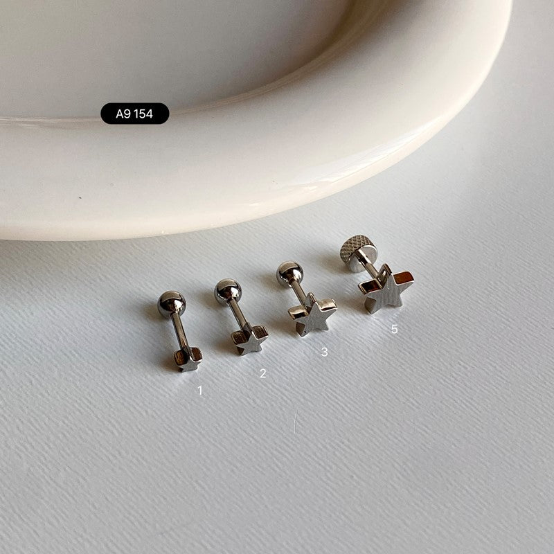 A9 154 サージカルスターピアス