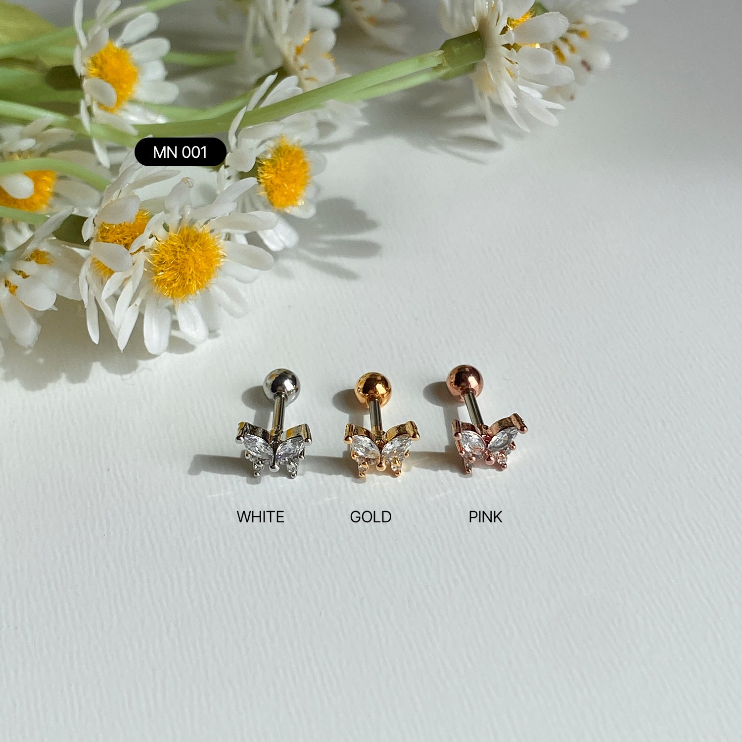 SET-041 キラキラ多様なデザインキュービックピアスセット