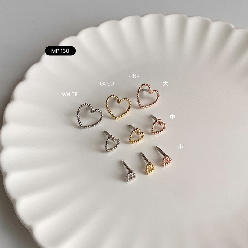 ドット ハート ピアス (도트 하트 피어싱)