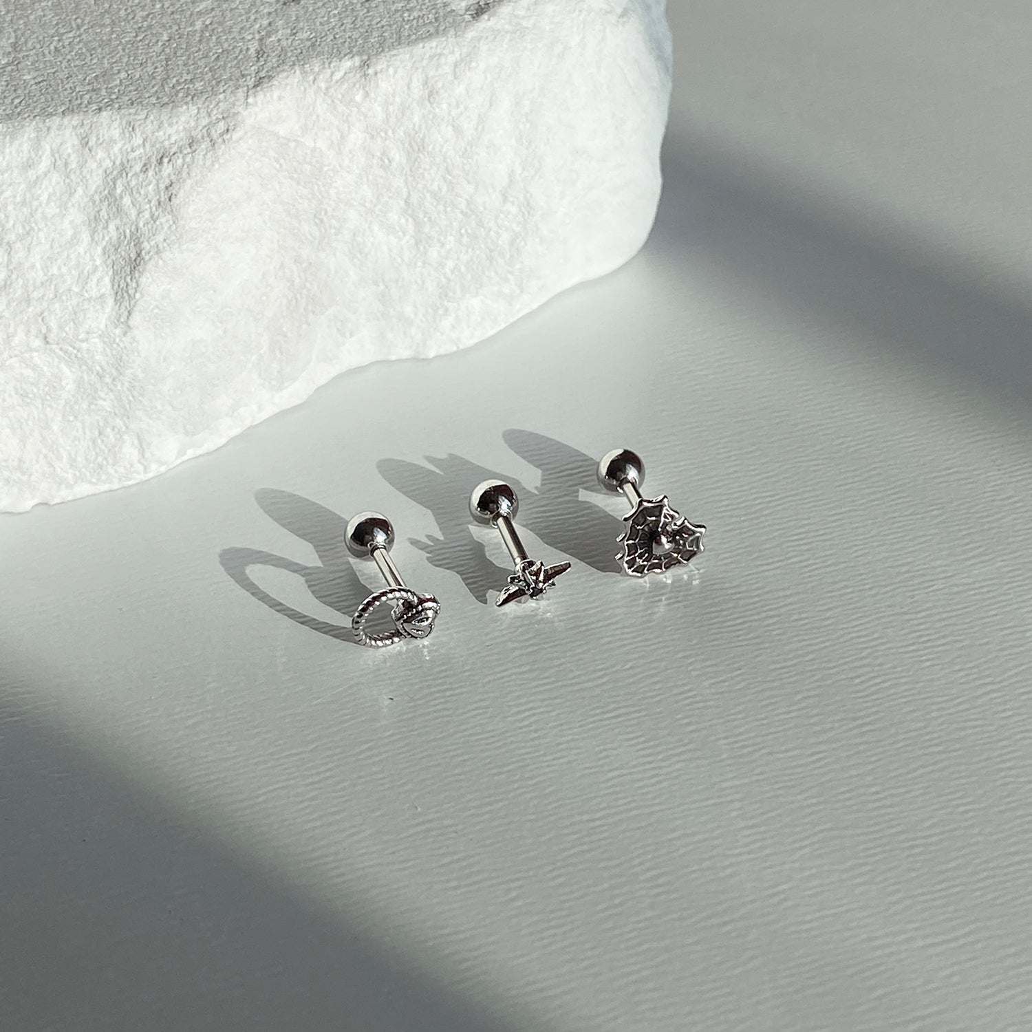 SET-033 エンティックスパイダーリングハートピアスセット