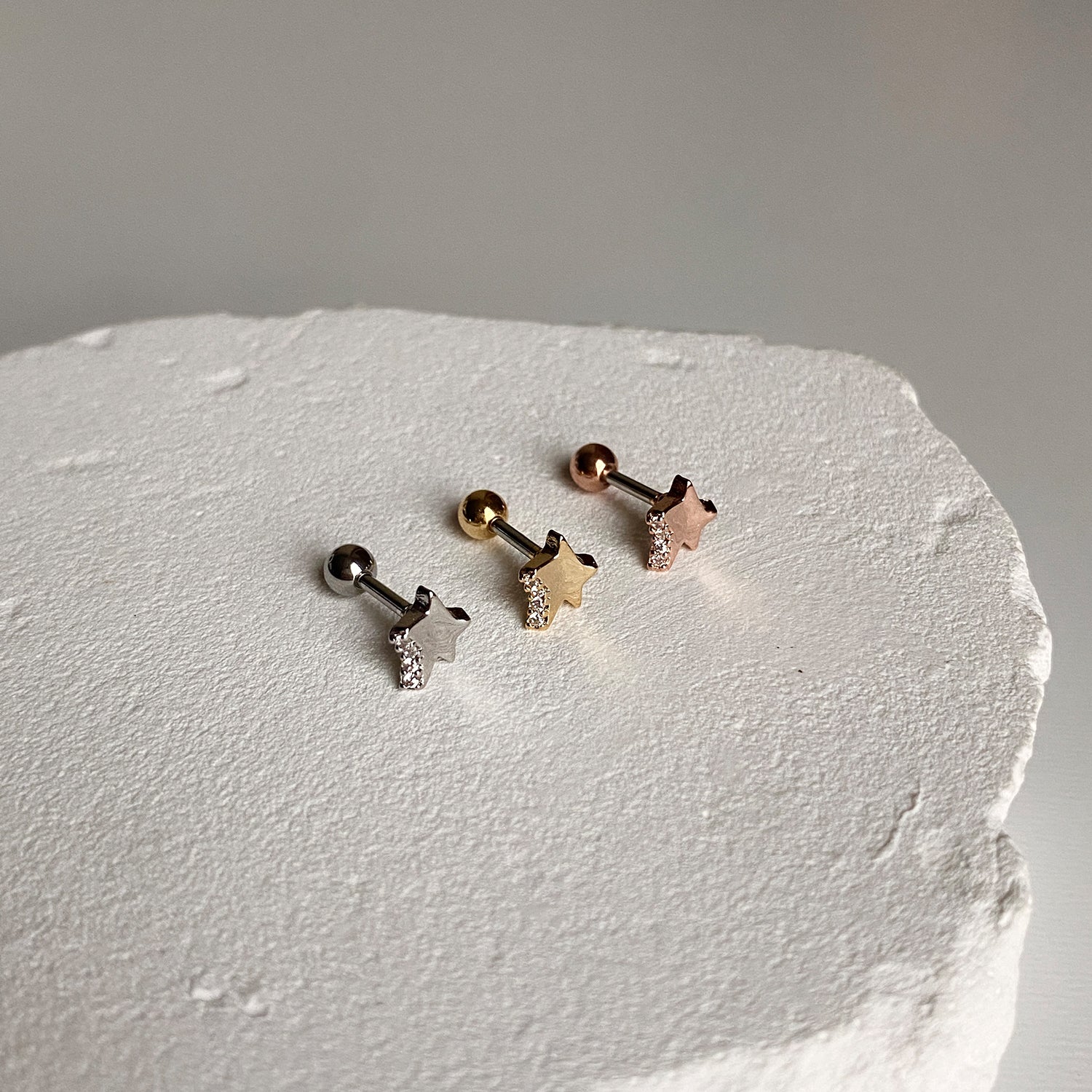 A5 296 キュービックミニスターピアス