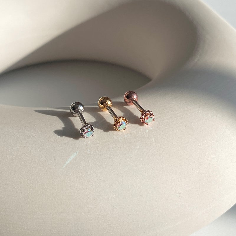 MP 143 キュービックローズピアス