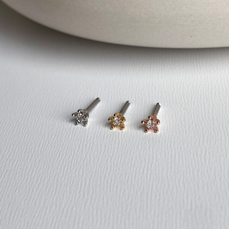 MP 150 ポイントストーンピアス