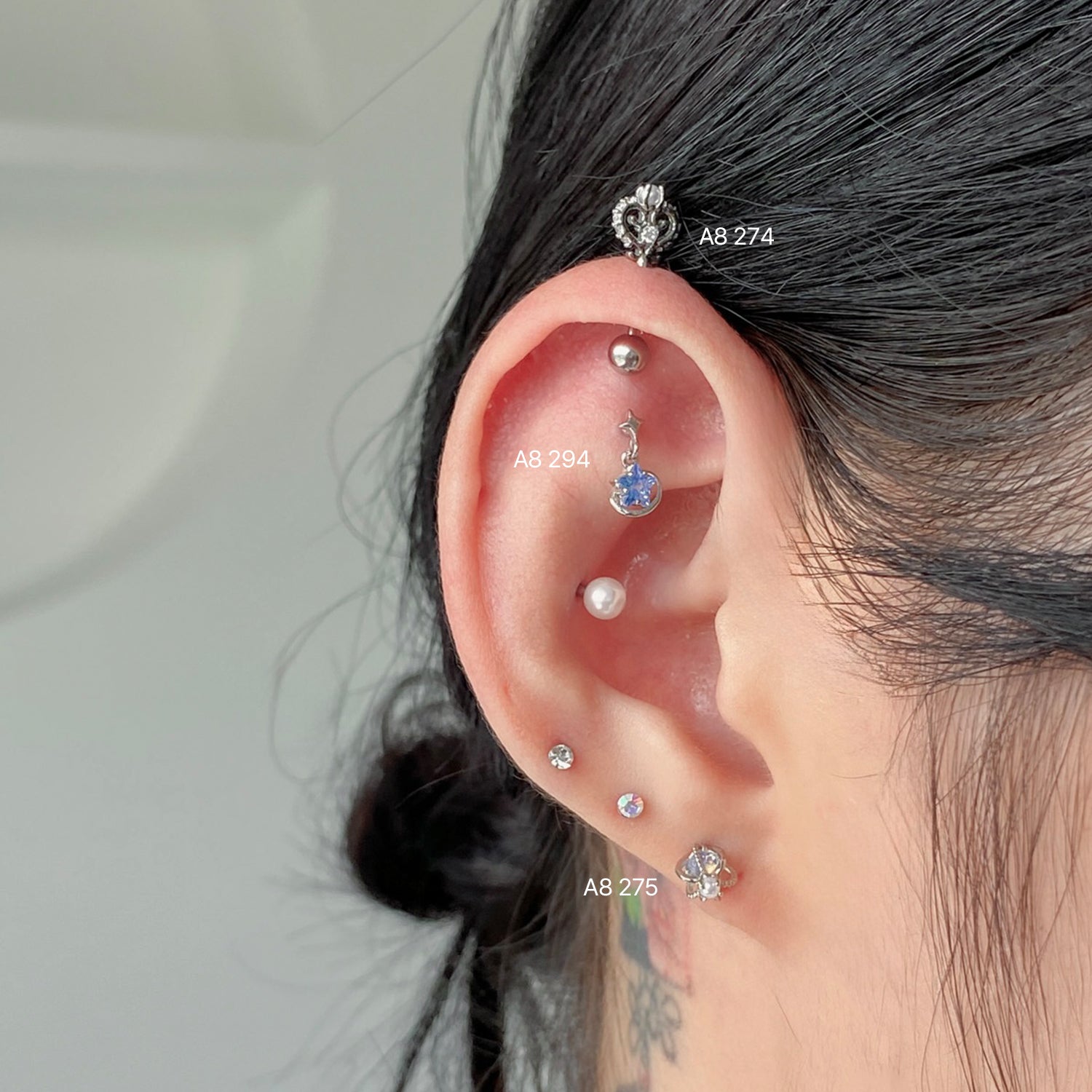 A8 274 ハリックスハートピアス