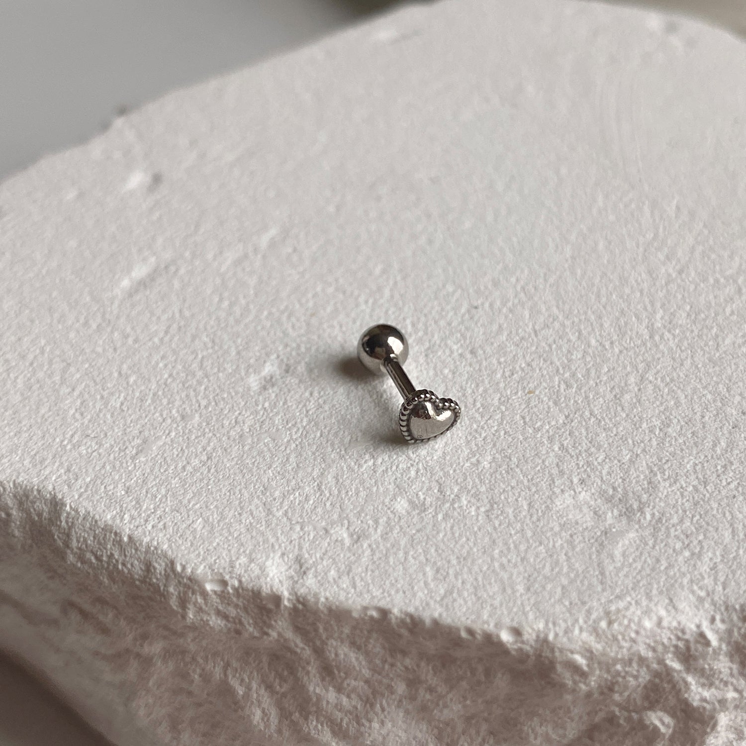 theminis ミニハート サージカルステンレス ピアス ボディピアス b3 063