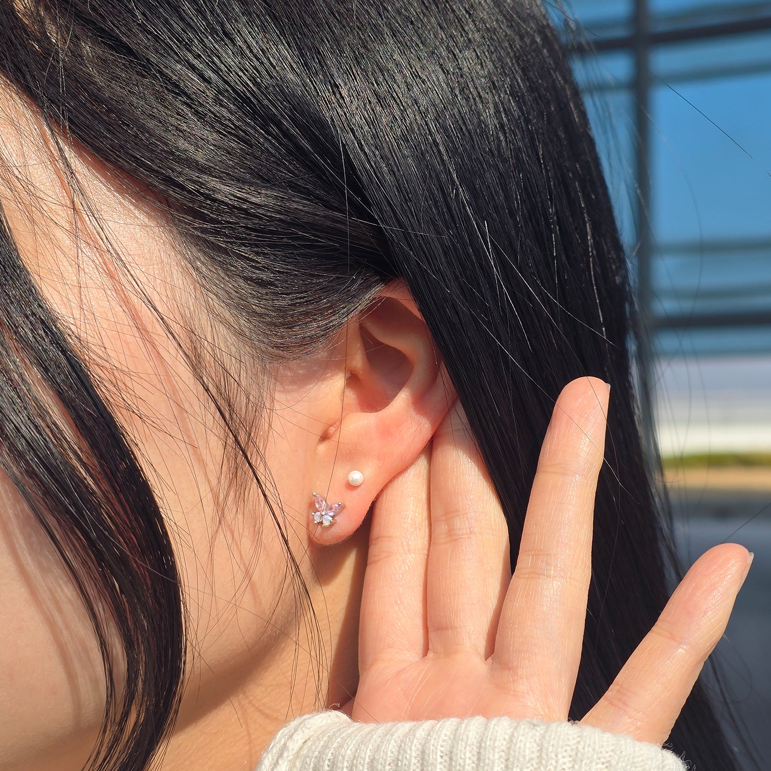 theminis スプリング 05 ピアス 6個セット パステルピンクカラー