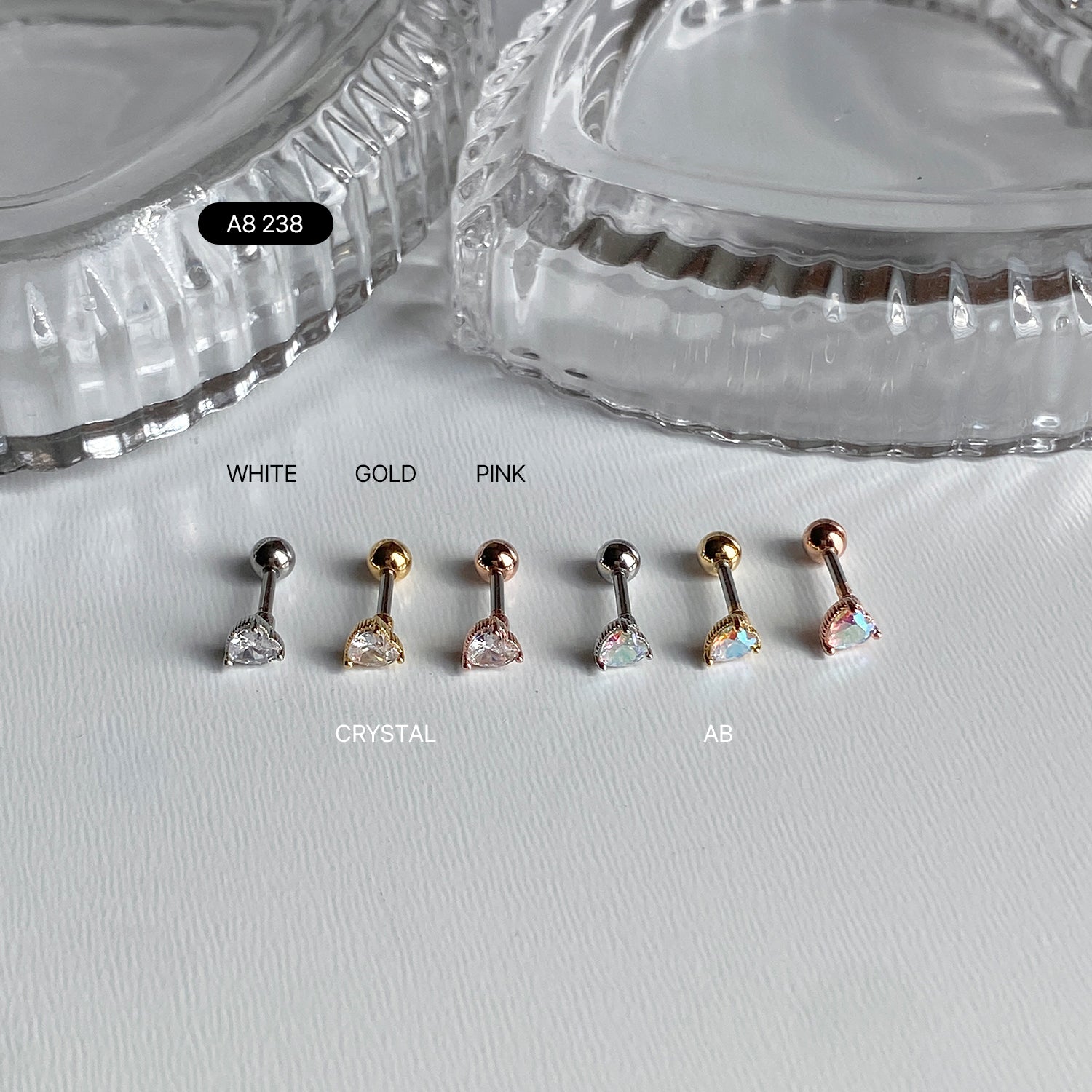 SET-059 キュービックドロップハートピースセット