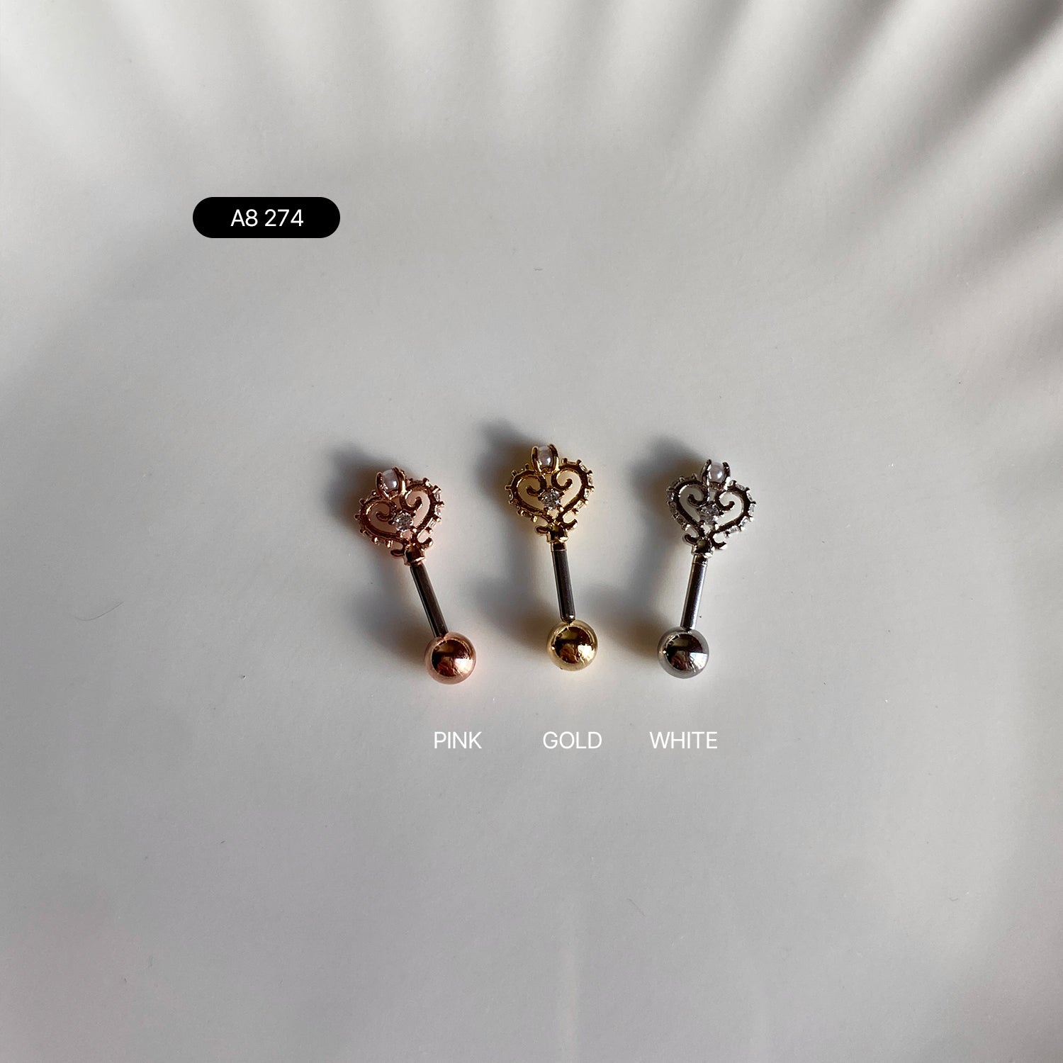 A8 274 ハリックスハートピアス