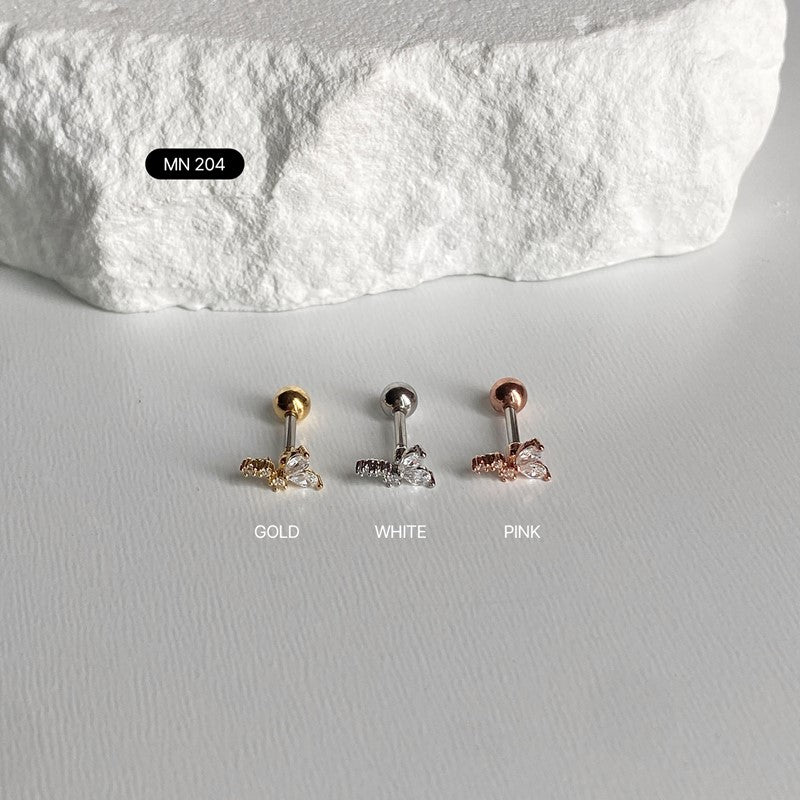 ドット ハート ピアス (도트 하트 피어싱)