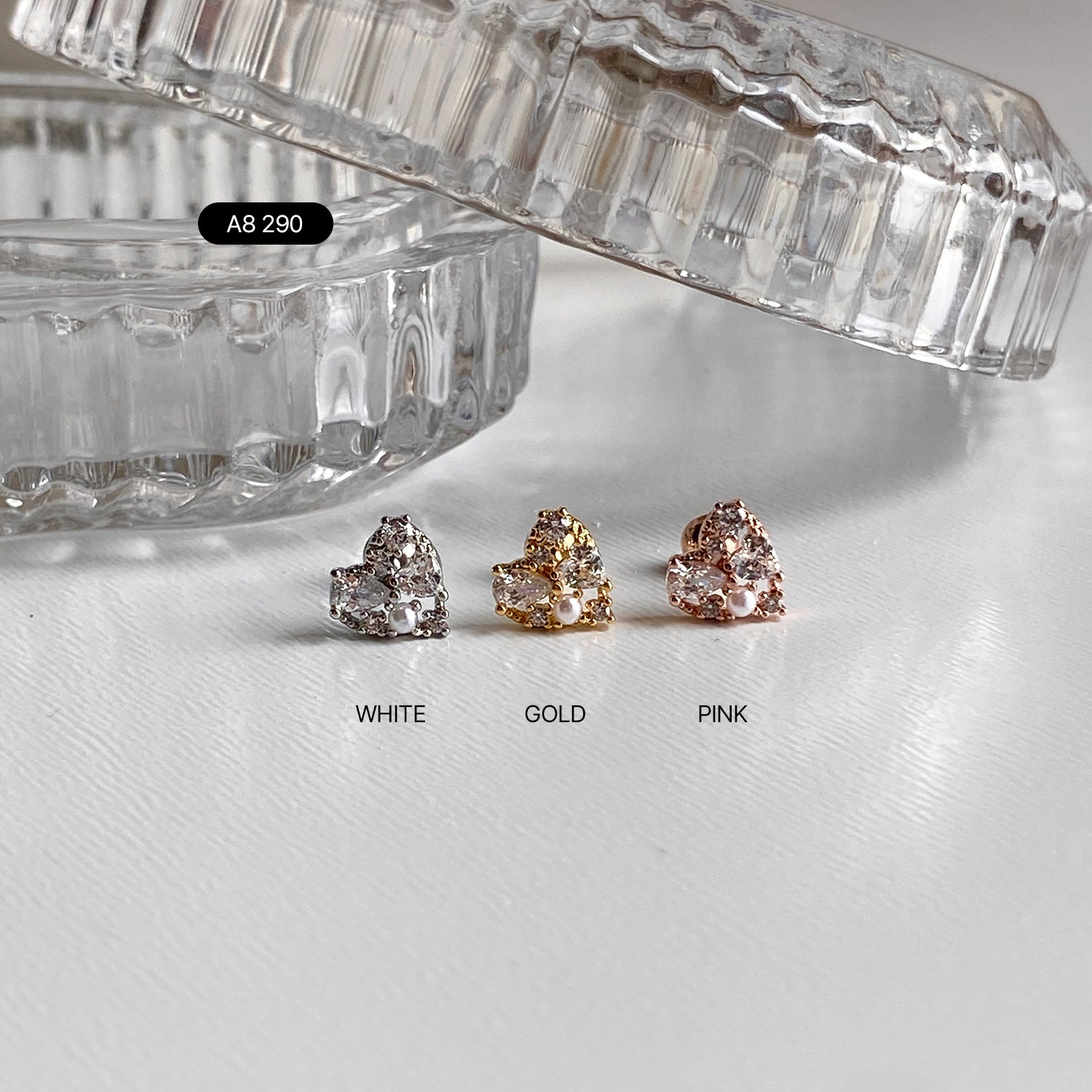 SET-048 キュービック蝶ハートピアセット