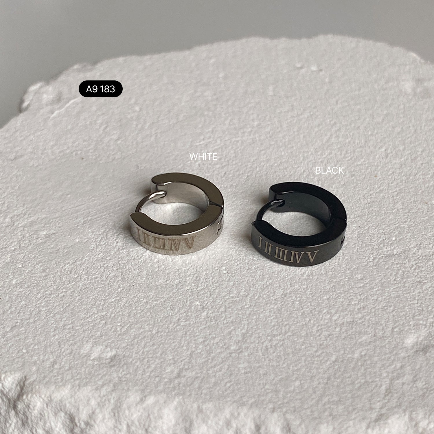 SET-013 ポイズンストーンハートワンタッチリングピアスセット