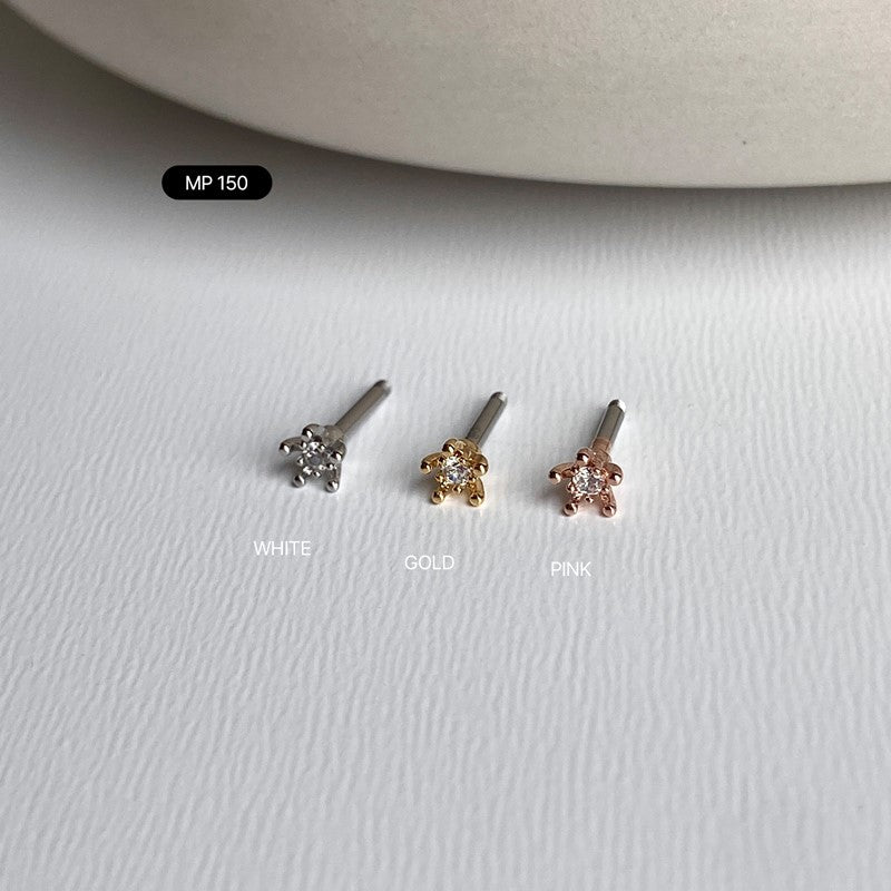 MP 150 ポイントストーンピアス