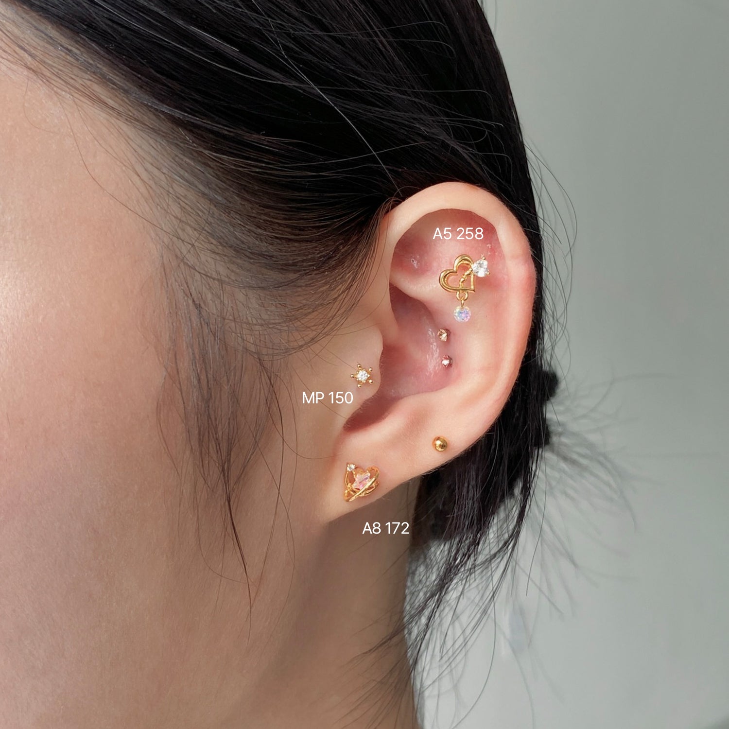 SET-049 キュービックハートスターピアセット