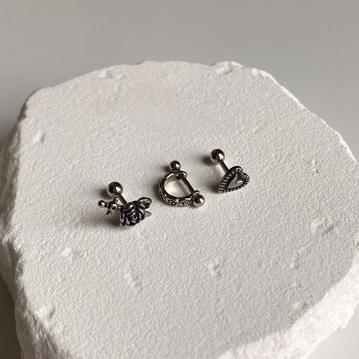 SET-023 エンティックローズハートピアセット