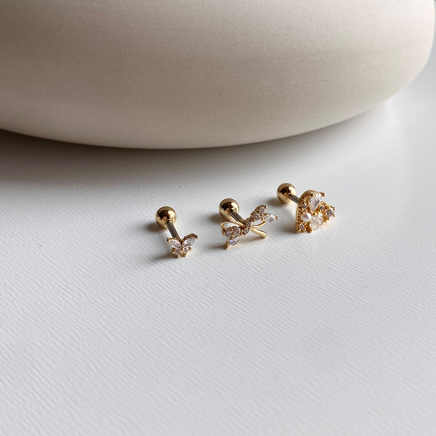 SET-048 キュービック蝶ハートピアセット