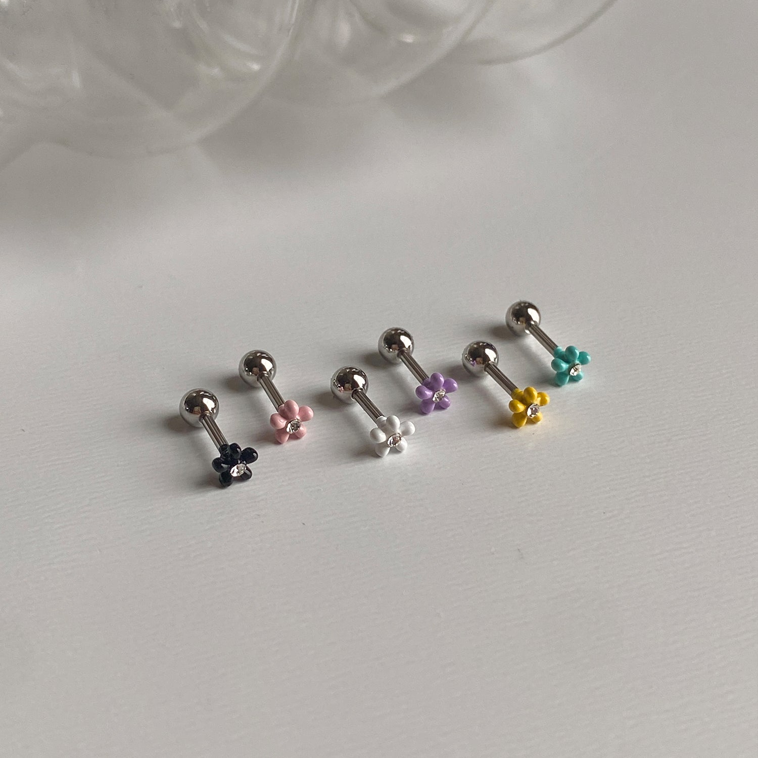 A8 203 サージカルエポックミニフラワーピアス