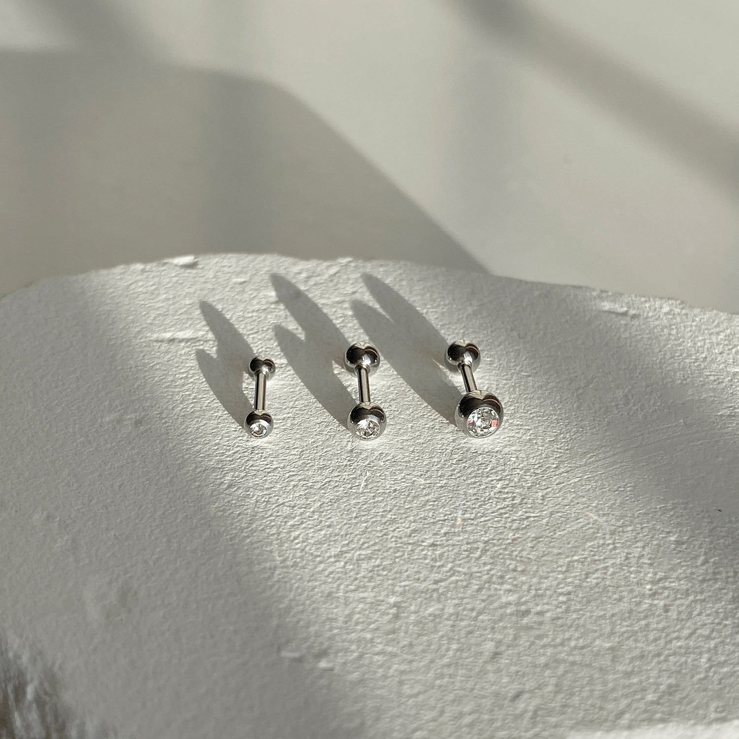 MA ストーンボール 基本バーベルストーンピアス