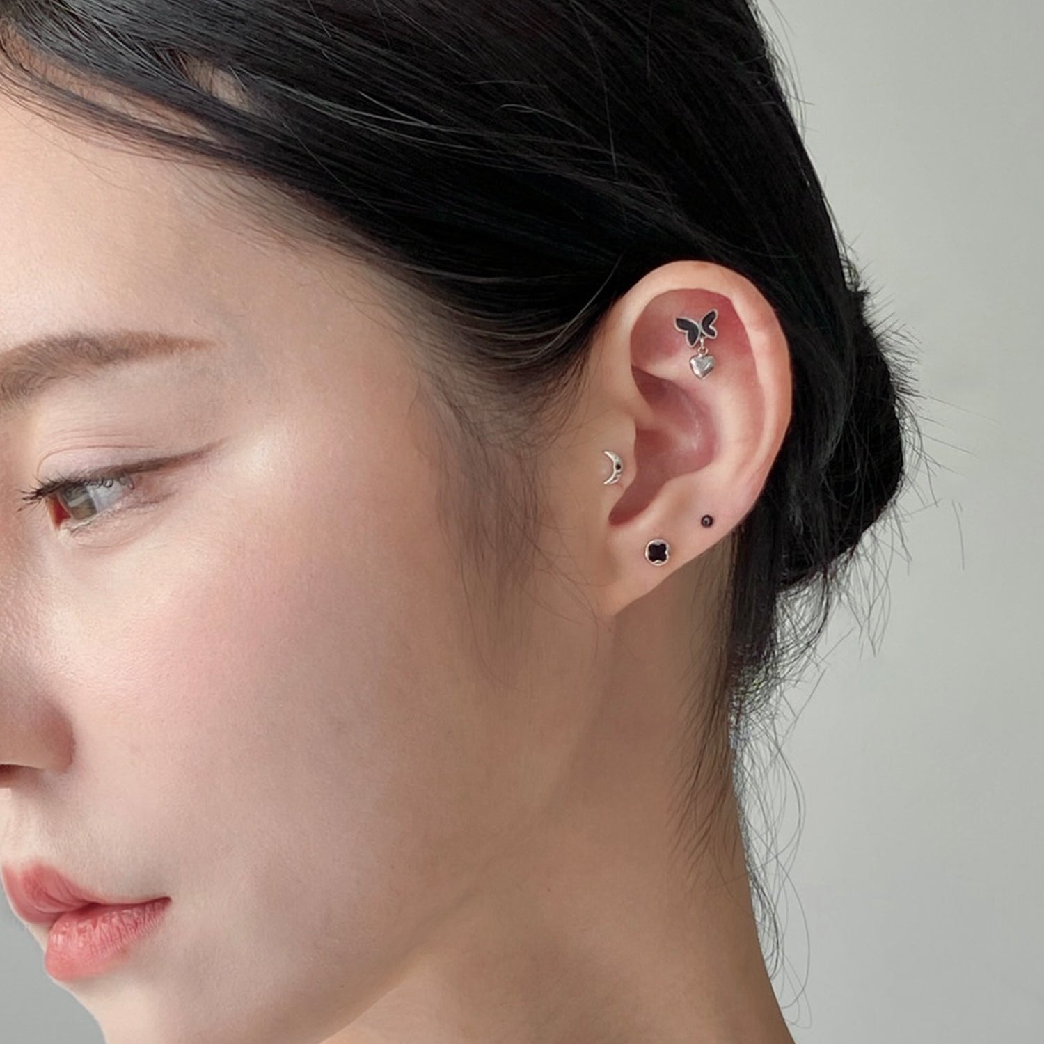 SET-008 サージカルエンティックエポックハートスターピアスセット