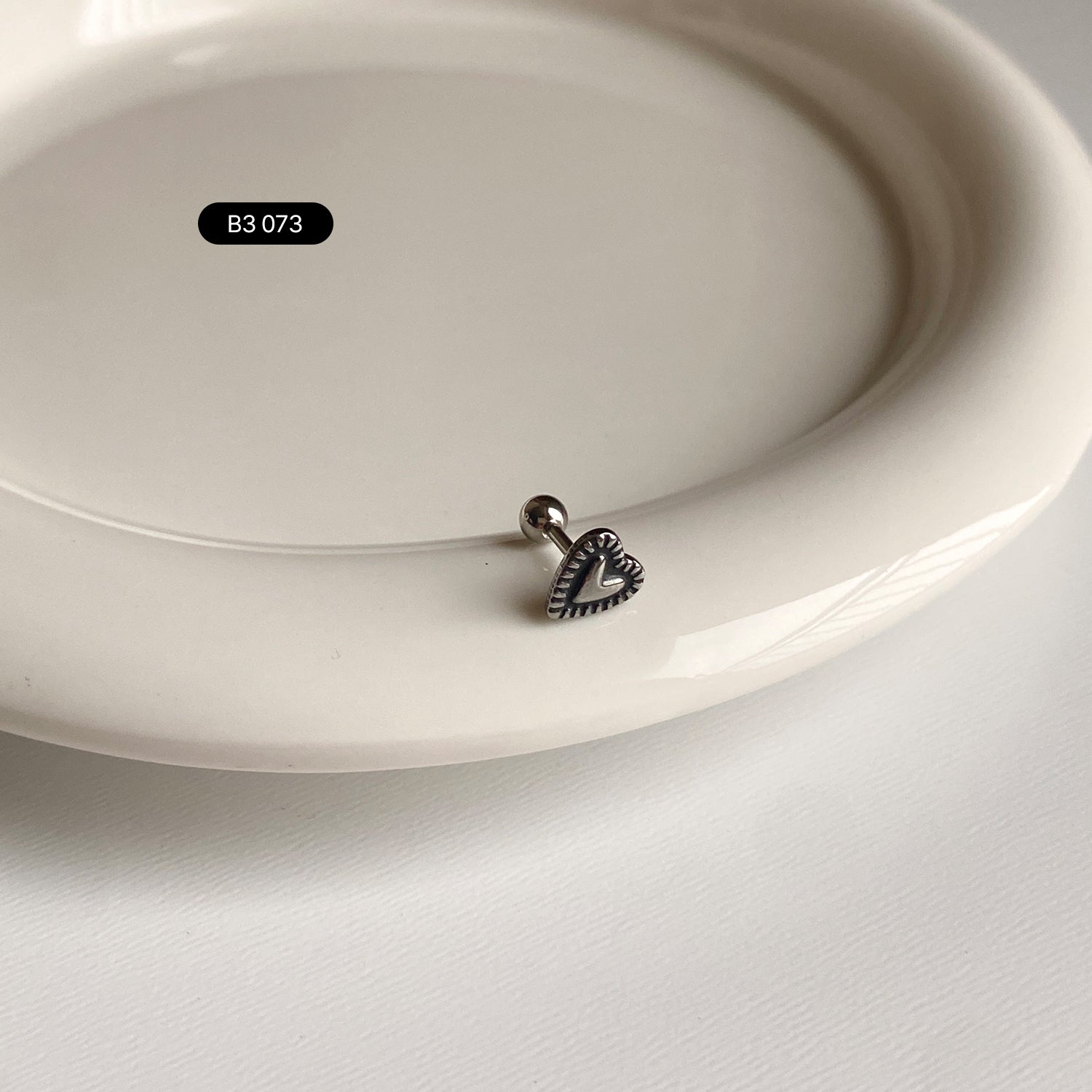 SET-023 アンティークローズハートピアス3個セット