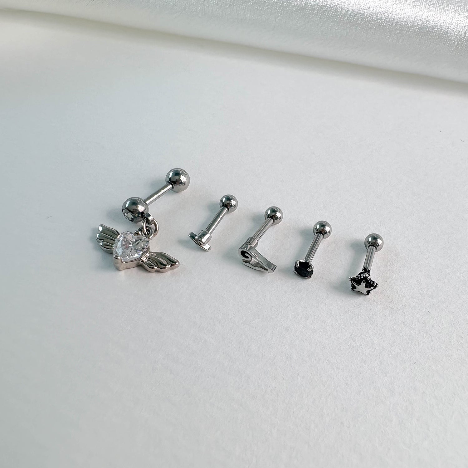 ダミニススペース シャインピアスセット ボディピアス SET-100
