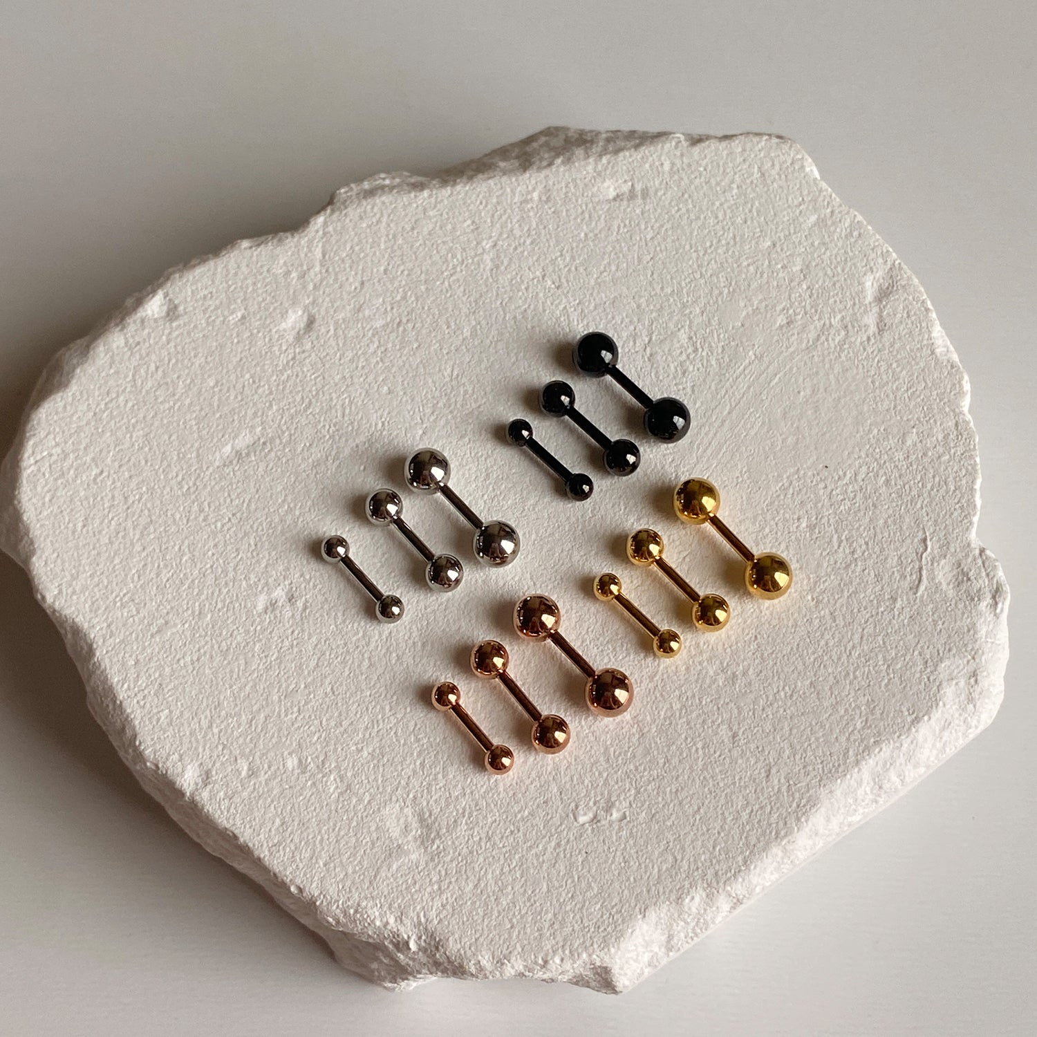 theminis ベーシック ミニ サージカルステンレスピアス 小さめピアス mbu 016