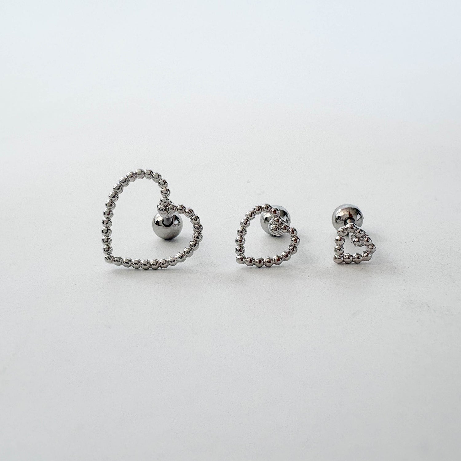 theminis ハート 真鍮  ピアス ボディピアス mp 130