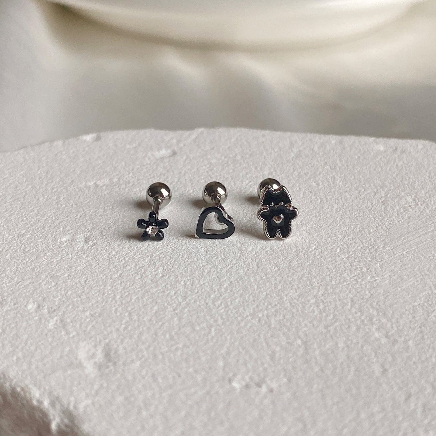 theminis 007 ピアス 3個セット ミニピアス
