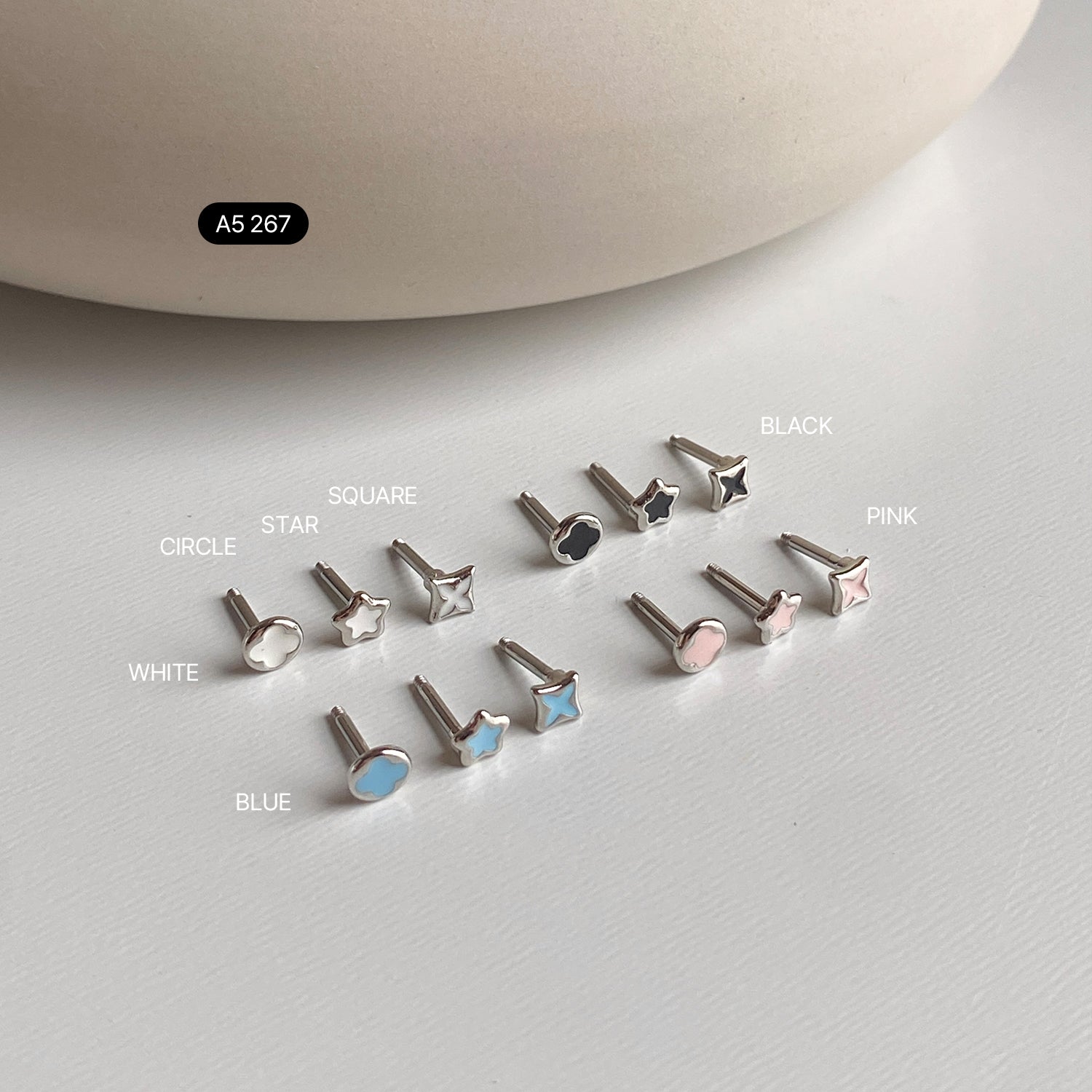 theminis 008 ピアス 3個セット ドロップピアス