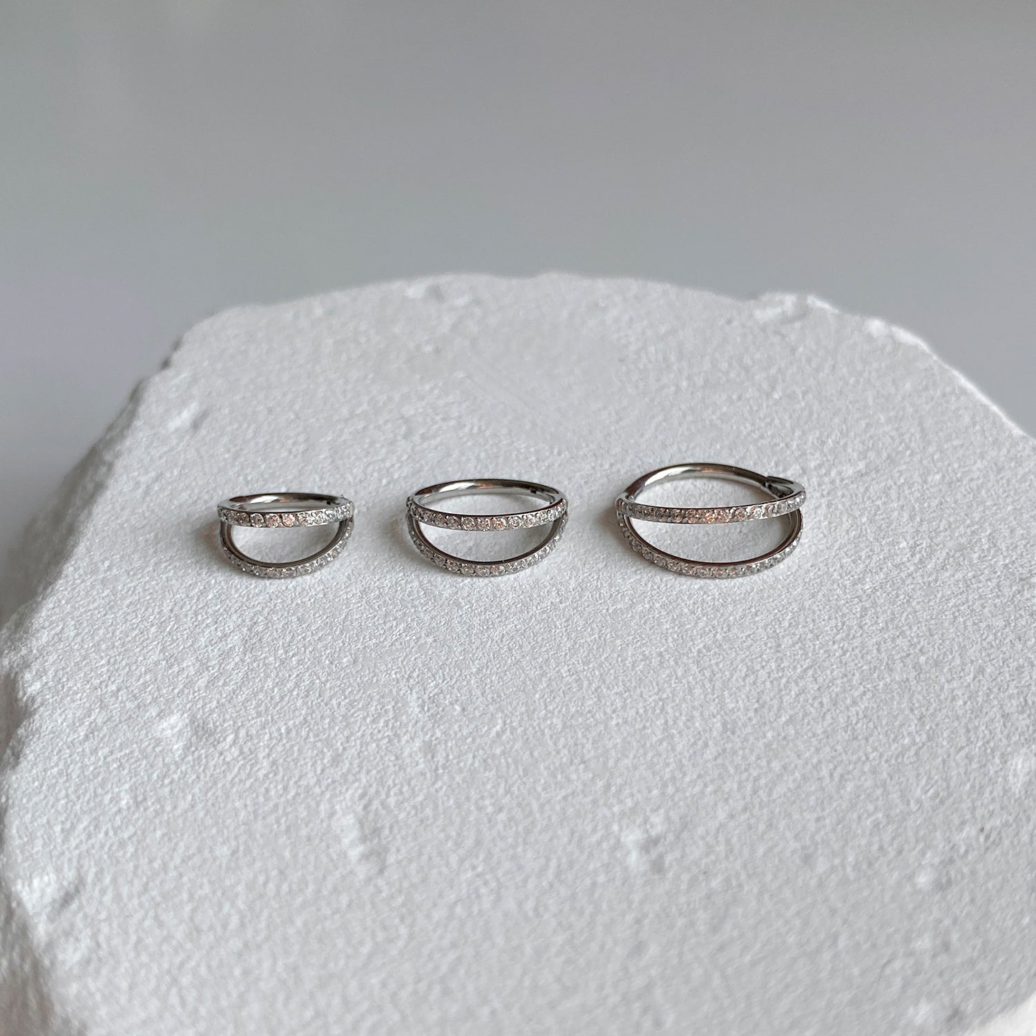 theminis リング サージカルステンレス ピアス 金属アレルギー対応 sts 047
