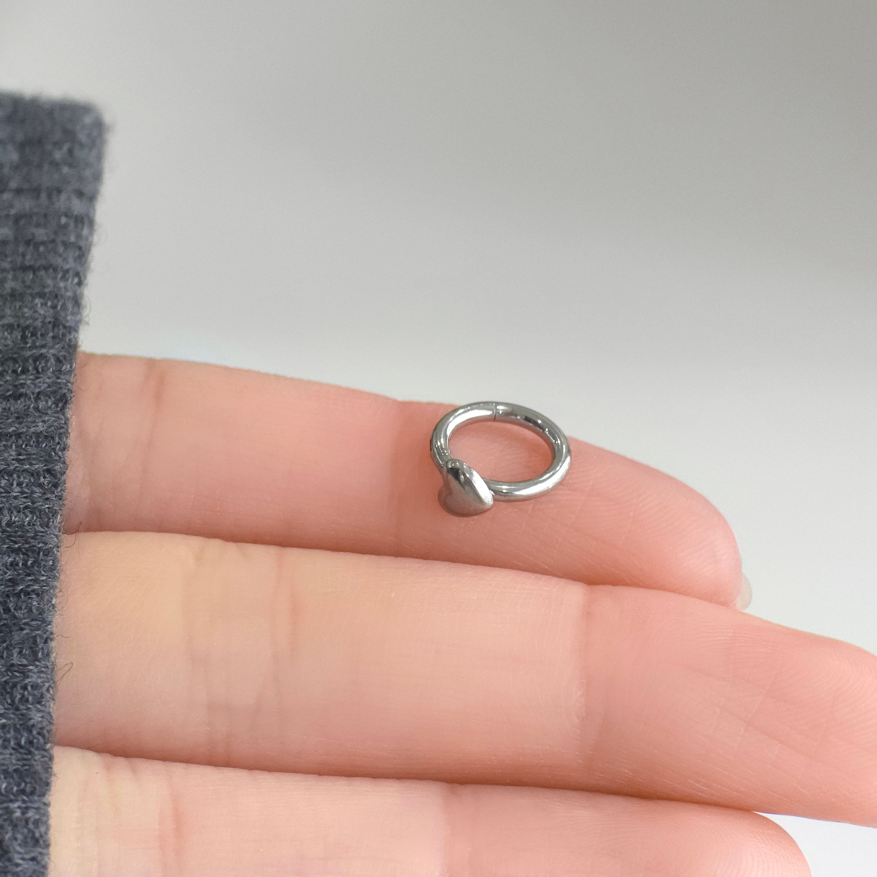 theminisドロップ蝶真鍮キュービックジルコニアイヤリング軟骨イヤリング B3 131