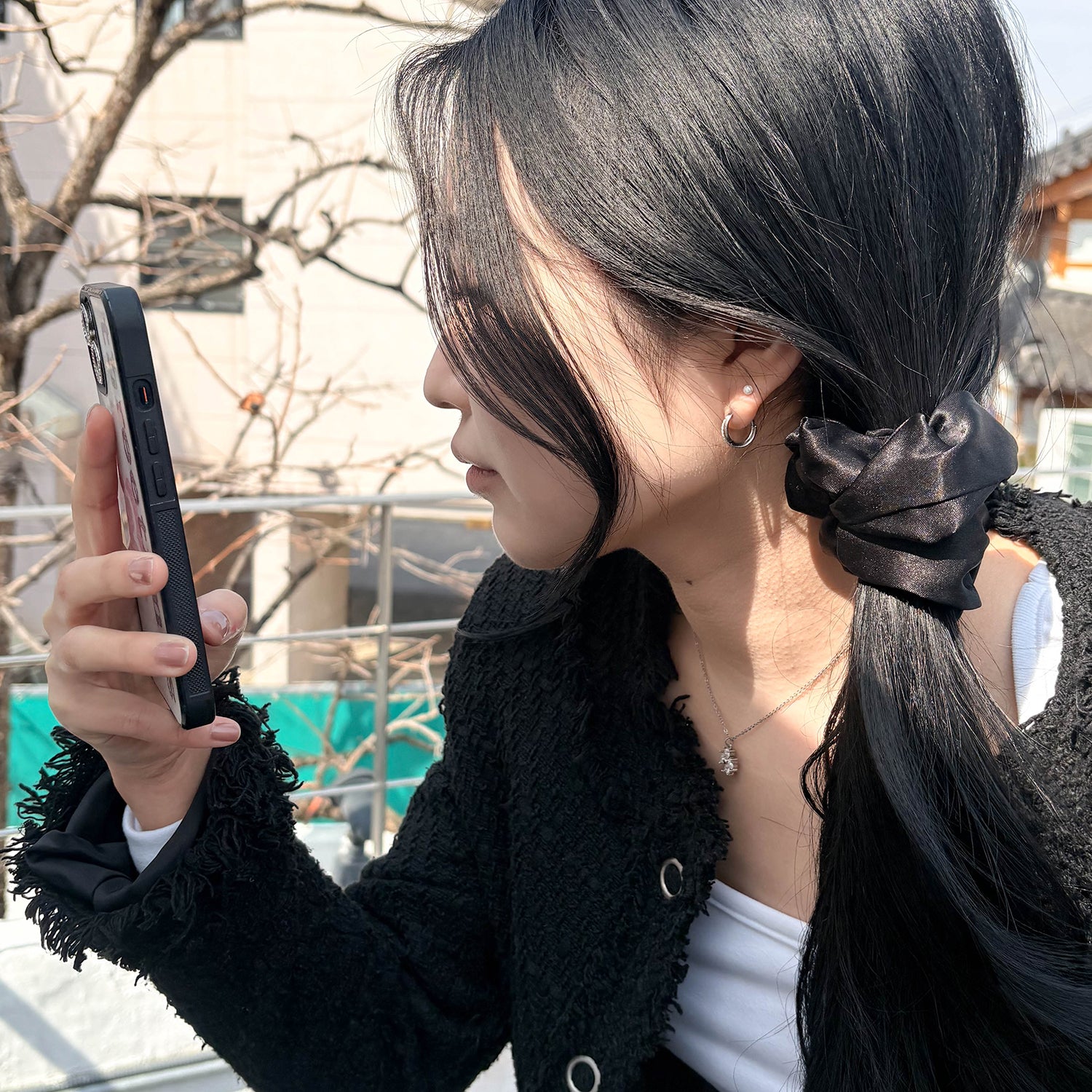 theminis スプリング 03 ピアス 6個セット ホワイトカラー